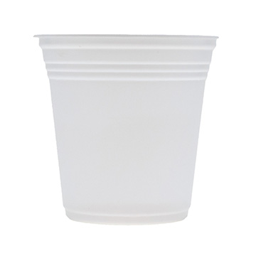 Copo Descartável PS Branco 110ml PCT 100UN