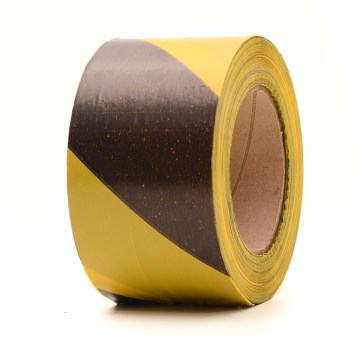 Fita Isolamento Plastcor 7cm x 200m Amarela e Preta