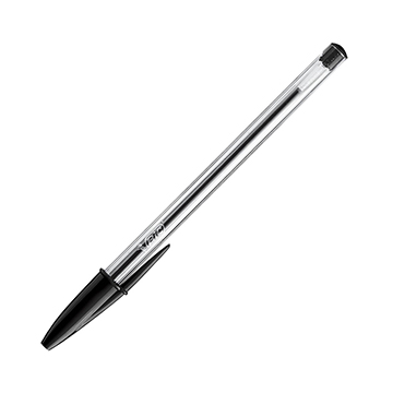 Caneta Esferográfica Bic Cristal 1.0mm Preta