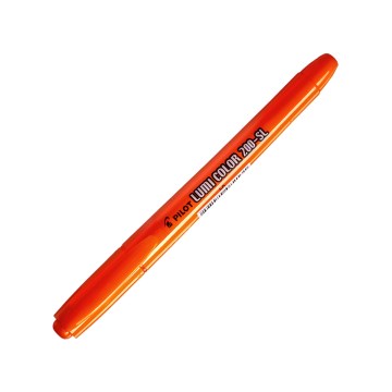 Caneta Marca Texto Laranja | Pilot Lumi Color 200 SL