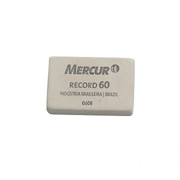 Borracha Mercur Branca Record 60 c/1un