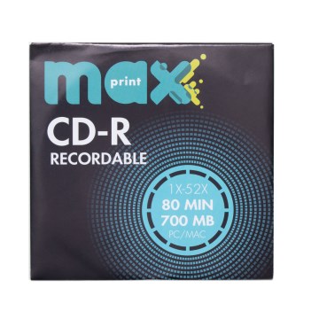 Mídia CD-R 700MB Maxprint Envelope