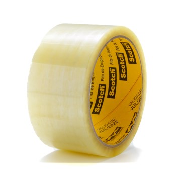 Fita Adesiva Scotch 3M 45mmX45m 5802 Hot Melt Transparente