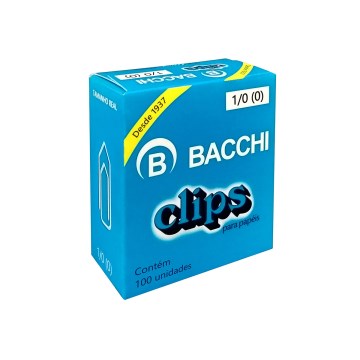 Clips Galvanizado Bacchi N°0 CX 100UN