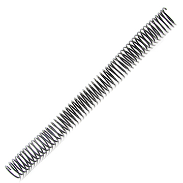 Espiral de Encadernação Plaspiral 25mm Preto PCT 48UN