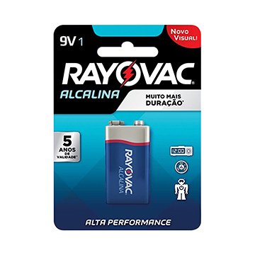 Bateria Alcalina 9V Rayovac 20984 SM-12