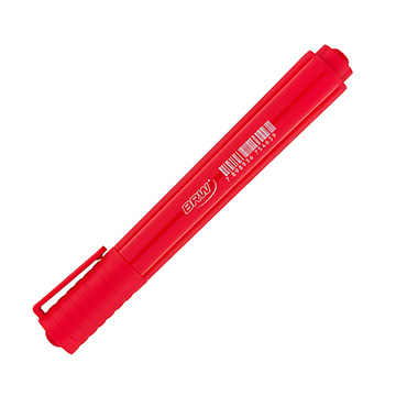 Marcador Permanente BRW 5mm Vermelho