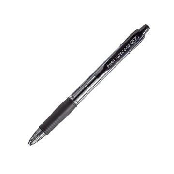 Caneta Esferográfica Pilot Super Grip Preta 0,7mm