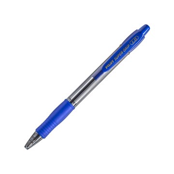 Caneta Esferográfica Pilot 1,0mm Super Grip Azul