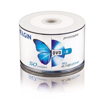 Midia DVD-R 4,7GB Printable 50UN