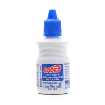 Tinta para Carimbo Radex Azul 40ml