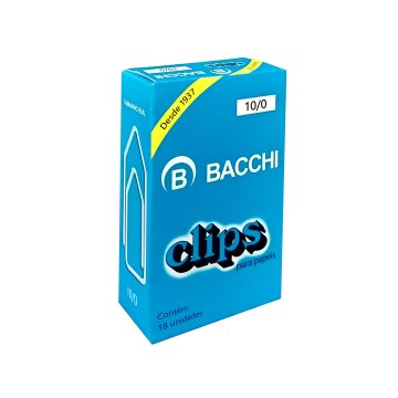 Clips Galvanizado Bacchi N°10/0 CX 18UN