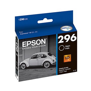 Cartucho de Tinta Original Epson T296120BR Preto