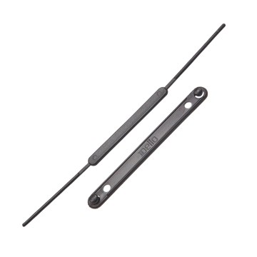 Grampo Trilho Dello 195x7x85mm Preto PCT 50UN