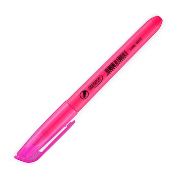 Caneta Marca Texto BRW Flourescente Rosa