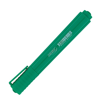 Marcador Permanente BRW 5mm Verde