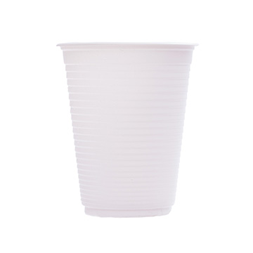Copo Descartável PS Branco 200ml 100UN
