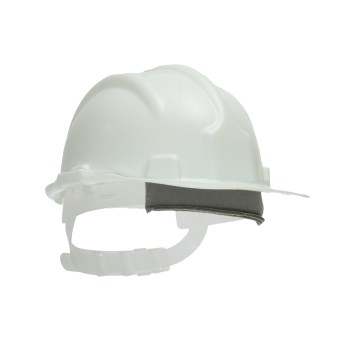 Capacete Plastcor PLT com Suspensão Branco