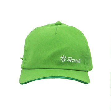 Boné Sicredi Verde PCT 5UN
