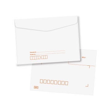Envelope Carta RPC Foroni Branco 75g 114x162mm PCT 10UN