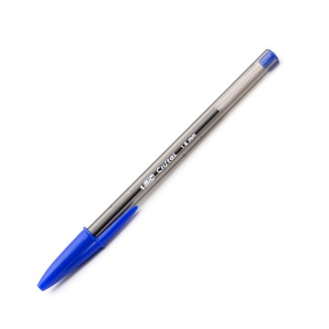 Caneta Esferográfica Bic Cristal Bold 1,6mm Azul