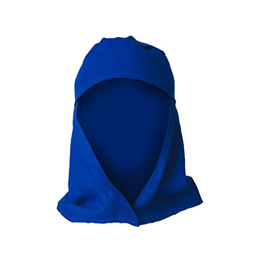 Touca Tipo Arabe com Velcro Sem Aba Azul