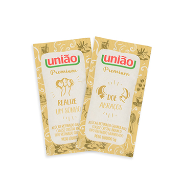 Açúcar Cristal União Sachê CX 400UN
