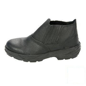 Botina Cartom Mono. c/Elastico Preta C/ bico N°44 c/1par
