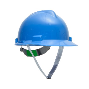 Capacete MSA V-GARD com Suspensão e Jugular Azul