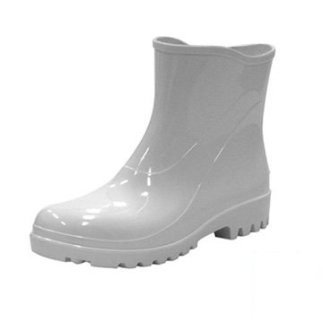 Bota Bracol PVC 82BPE600 cano extra curto Branca s/bico Nº43