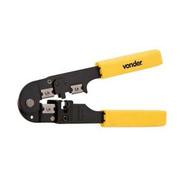 Alicate Cripador Terminais RJ 45/8 Pinos c/1un