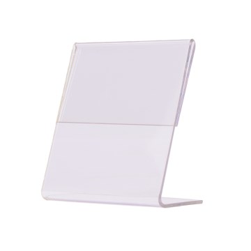 Display Acrílico Mesa em L Displays Brasil 7x7cm PCT 20UN