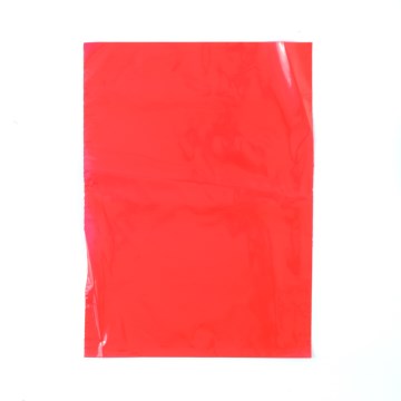 Saco Plástico Zivalplast Vermelho 0,10m PCT 50UN