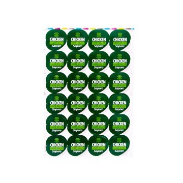 Adesivo Hambúrguer Sapore Sabor Chicken PCT 25fls