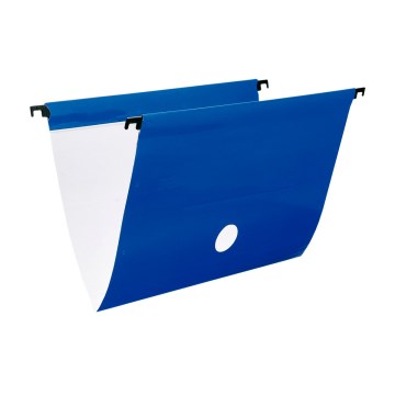 Pasta Suspensa Dello Plus Haste Plástica Azul PCT 6UN