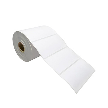 Etiqueta Couchê 100X100mm 1 coluna Branca RL 1.000UN