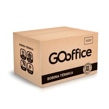 Bobina para Relógio Ponto Go Office 01 via Térm. 57x360 c/2