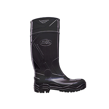 Bota PVC Italbotas Evolut Cano Médio Preta Bico+Pal Aço 39