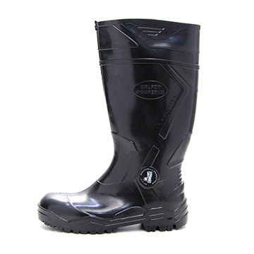 Bota PVC Italbotas Evolution Cano Longo Preta Bico+Pal Aço 41