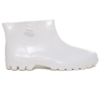 Bota PVC Italbotas Stivaletto Cano Curto Branca 42