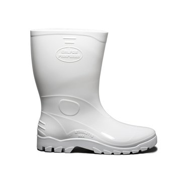 Bota PVC StivalettoMax Branca C.Médio sem Bico - Nº34/35