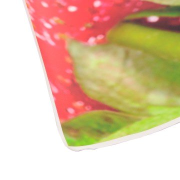 Adesivo de Mesa Sapore Qualidade de vida Morango 12x8cm