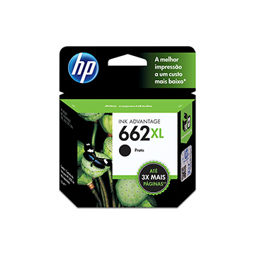 Cartucho HP CZ105AB Preto 662XL