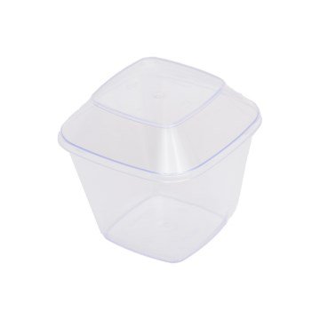 Pote Acrílico com Tampa 180ml CX 240UN