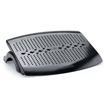 Apoio para Pés Ergonômico Waleu 860 Preto