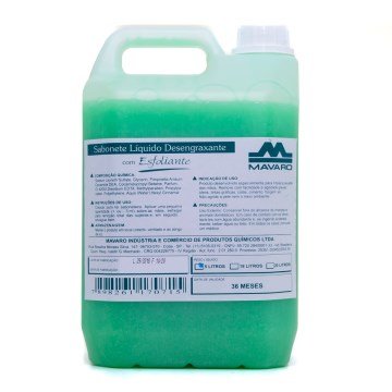 Sabonete Líquido Mavaro Desengraxante Esfoliante 5L
