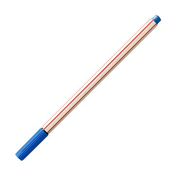 Caneta Hidrográfica Compactor 0,4mm Azul Microline
