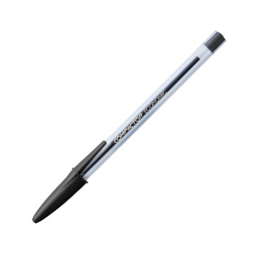 Caneta Esferográfica Compactor Economic 1.0mm Preta