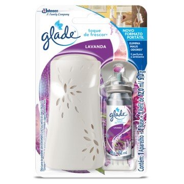 Aparelho Desod Toque de Frescor Glade Lavanda FR 12ml