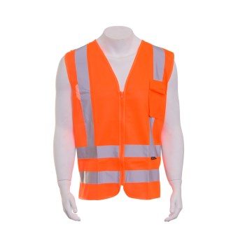 Colete Refletivo Vicsa 72140 Fechamento Zíper 1 Bolso XG